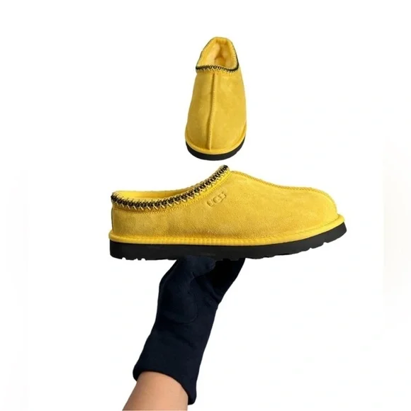 UGG Tasman Men’s Corn Slip-On Sandals - Picture 4 of 12